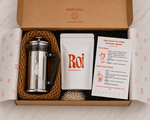 Roi Herbal Espresso - Starter Pack with French Press