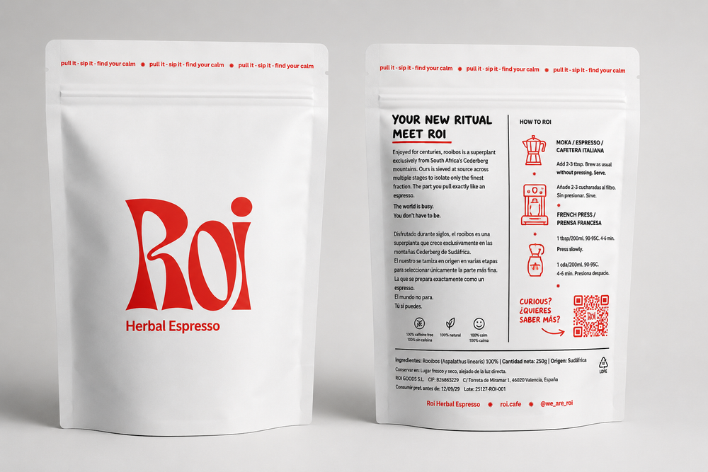 Roi - Rooibos Herbal Espresso Bag 250g